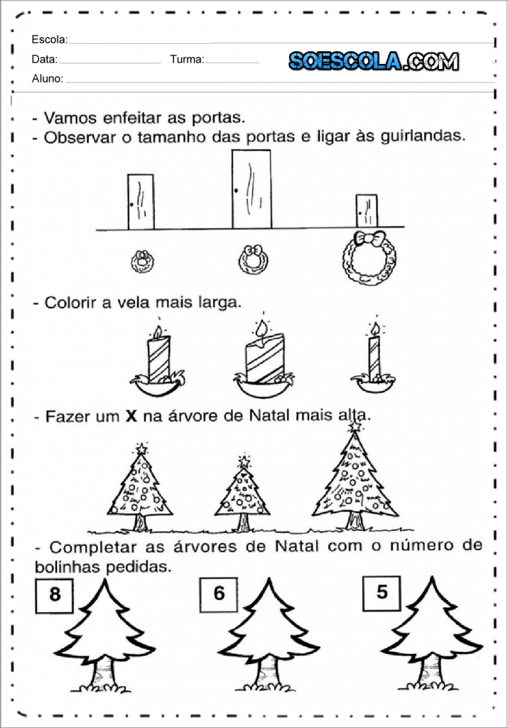 12 Atividades De Natal Para Imprimir Atividades Educativas Do Natal