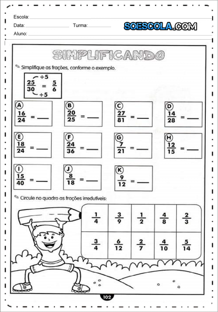 Atividades Fra Es Ano Do Ensino Fundamental Para Imprimir 2736 Hot