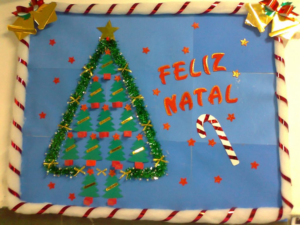 Mural De Natal Ideias E Sugest Es Moldes Para Imprimir