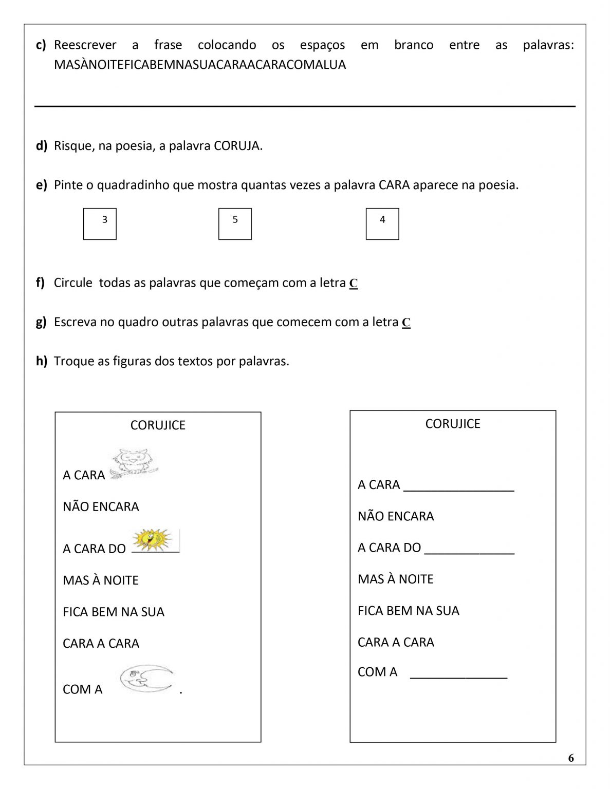 Atividades De Consci Ncia Fonol Gica S Escola Hot Sex Picture