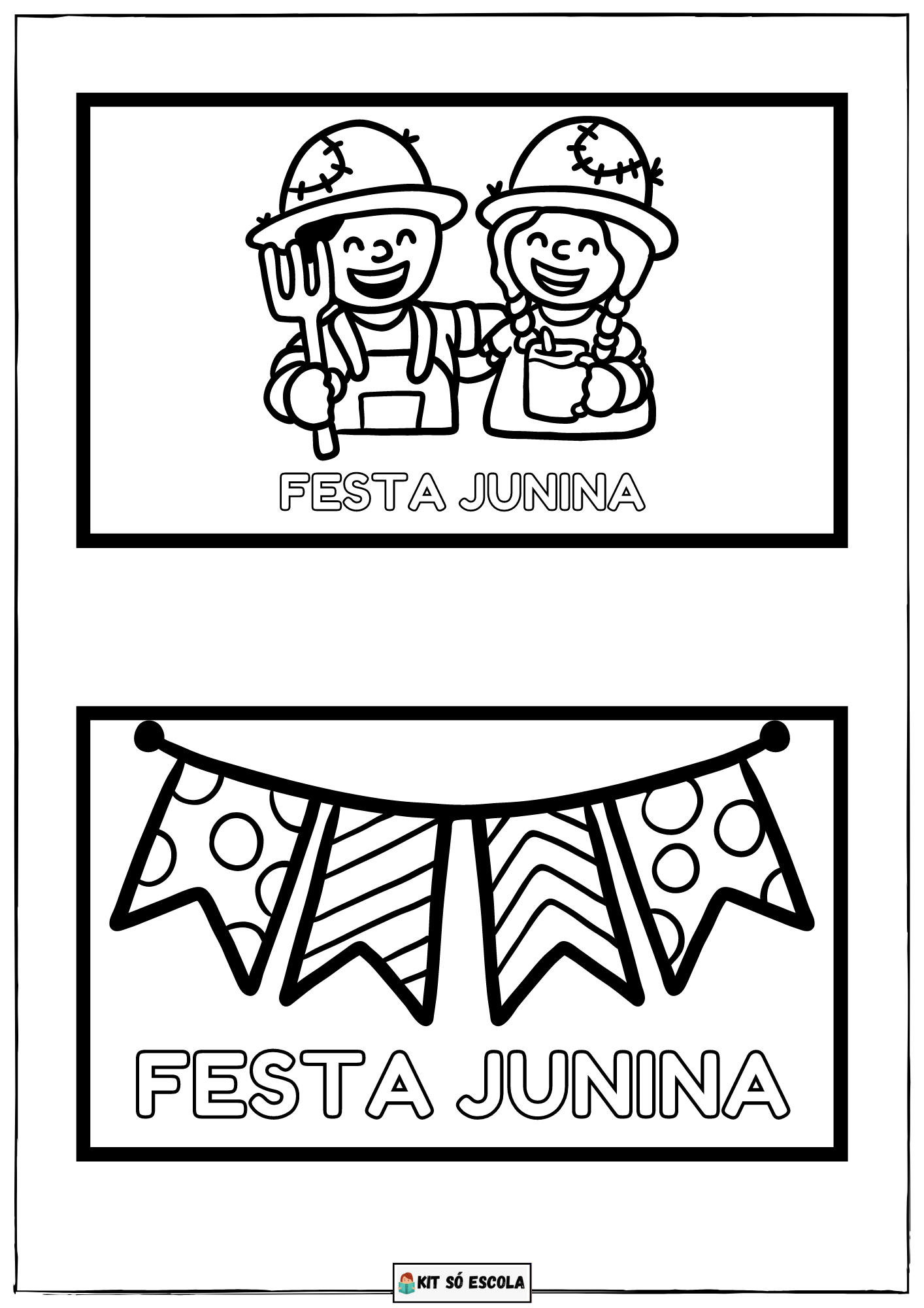 Plaquinhas Festa Junina S Escola