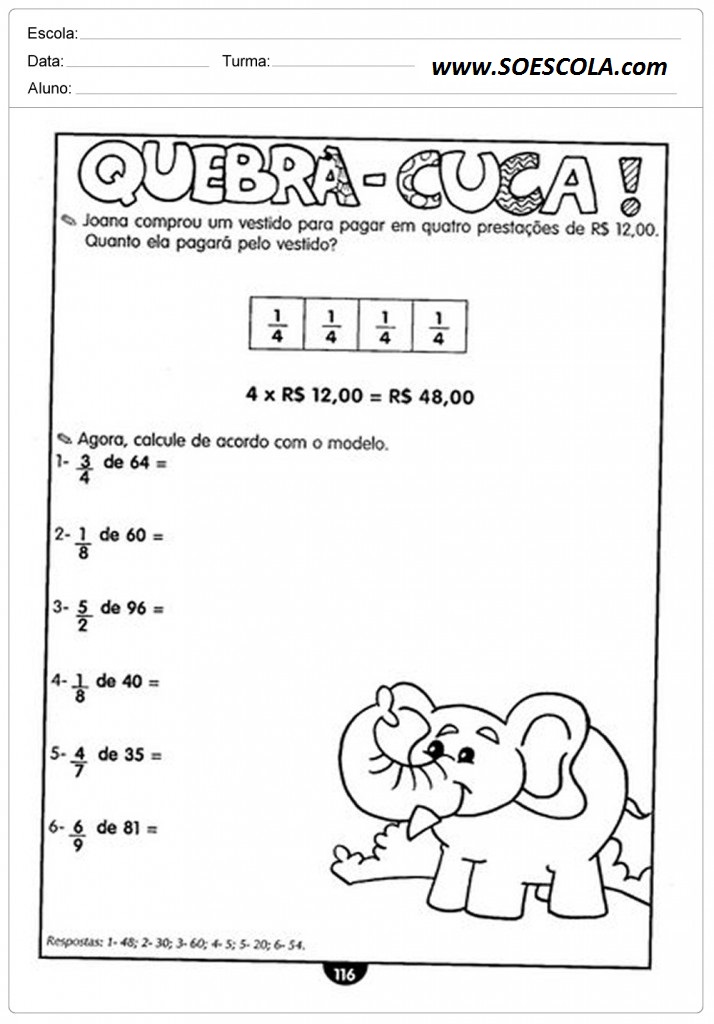 FOLCLORE - QUEBRA-CUCA / 1º ANO