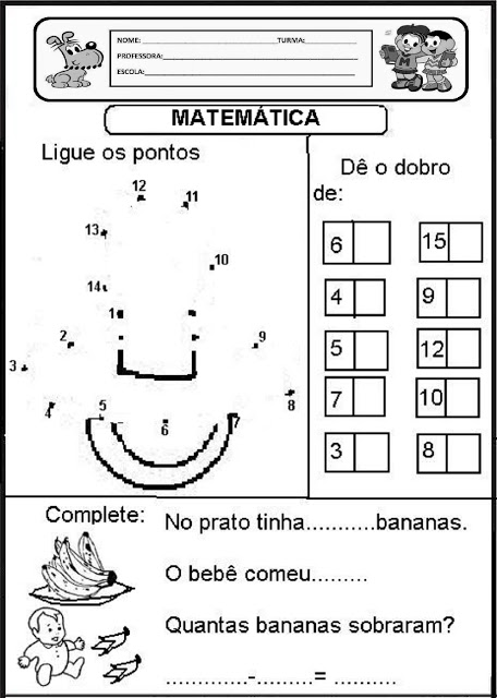 Atividade De Matematica Series Iniciais Alfabetizacao Imprimir Colorir9