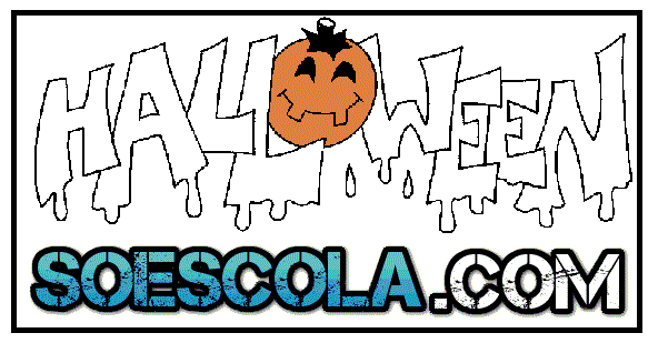 40 Desenhos do Halloween para Colorir - Educação Infantil - Aluno On