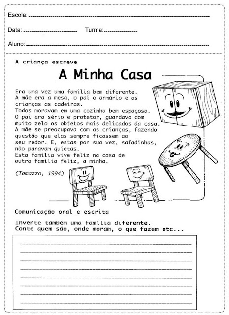 Atividades De Portugues Ano Para Imprimir Ler E Escrever S Escola