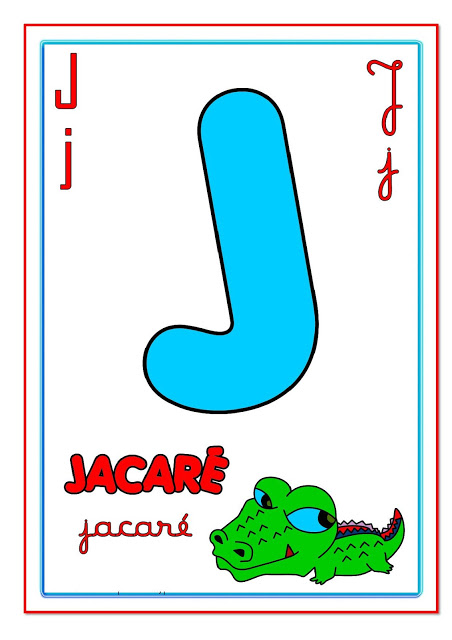 Cartazes Com Letras Do Alfabeto Ilustrado Para Imprimir So Escola Ca6