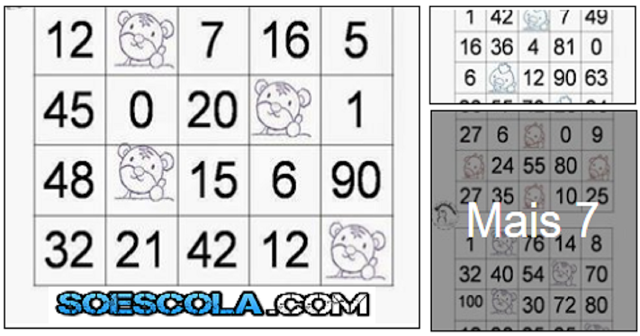 Bingo da Tabuada  Tabuada, Bingo, Jogos matemáticos ensino fundamental