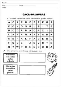 atividades-meio-ambiente-3-ano-caca-palavras — SÓ ESCOLA