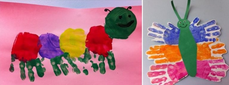 28 Ideias de Carimbos com as mãos: Pinturas de Mão - SÓ ESCOLA