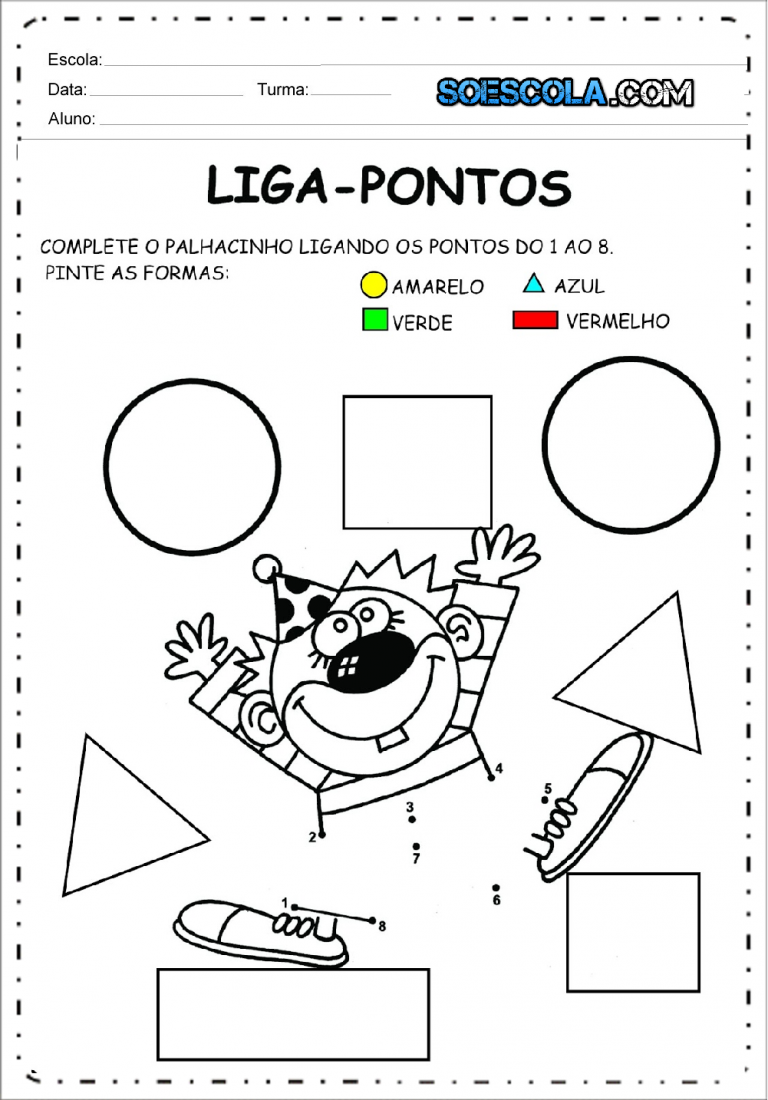 Atividades Formas Geométricas Para Imprimir Baixe Em Pdf 6123