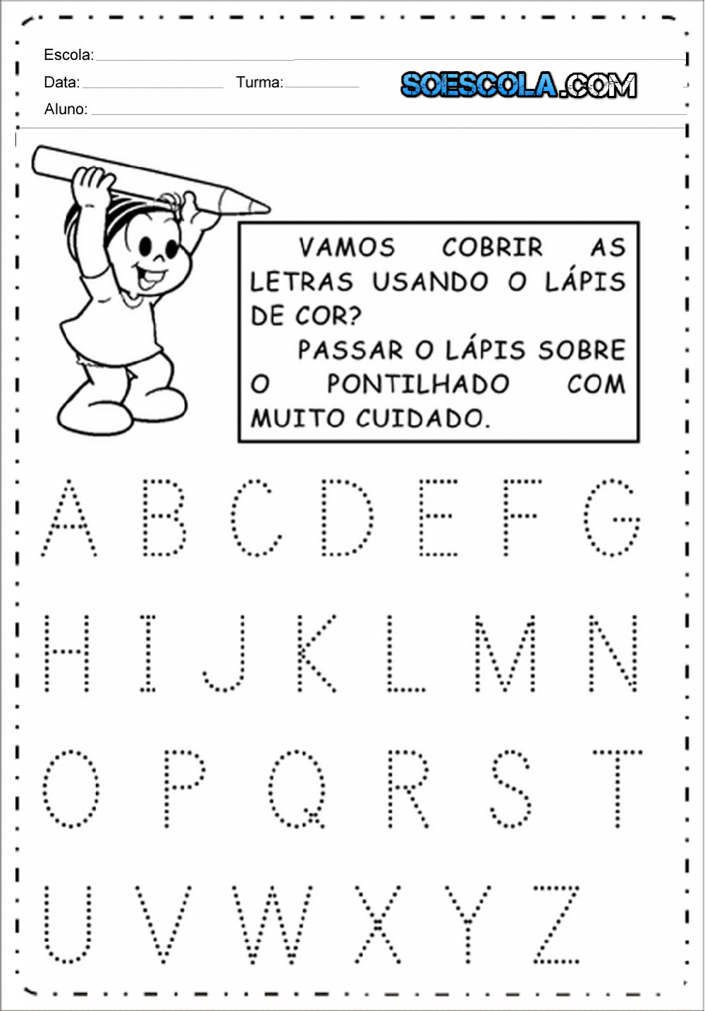 Alfabeto Para Imprimir