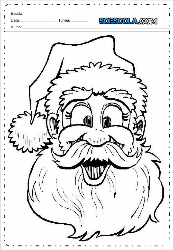 Desenhos Para Colorir Sobre Natal Para Imprimir Desenhos Natalinos — SÓ Escola 6656