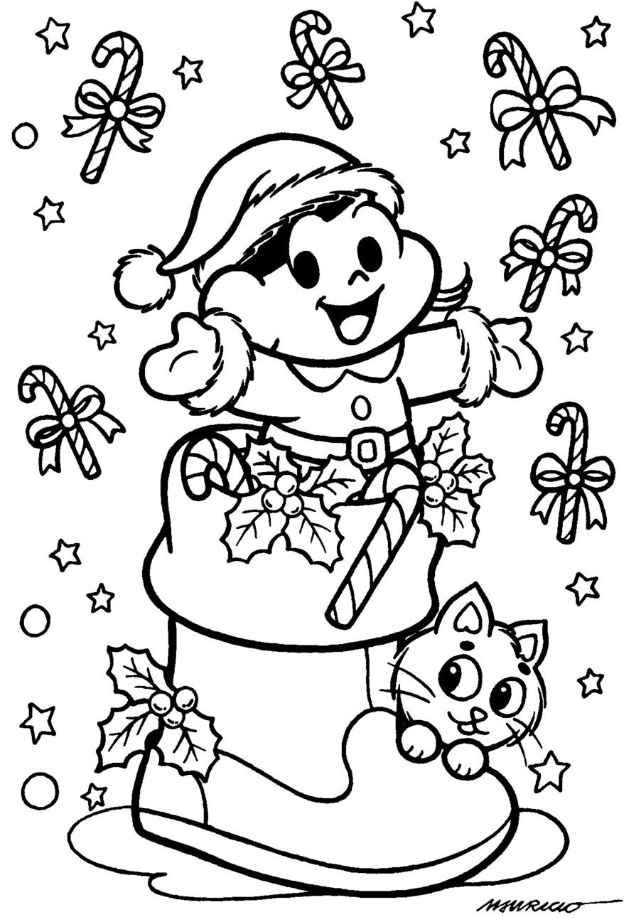 Desenho De Natal Para Colorir 3 & 4