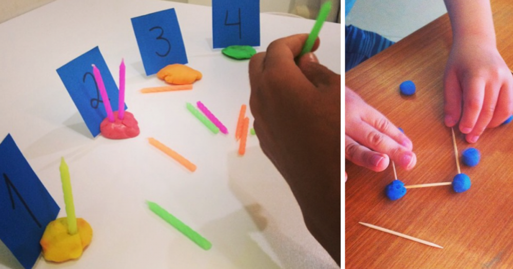 Atividades com Massinha de Modelar