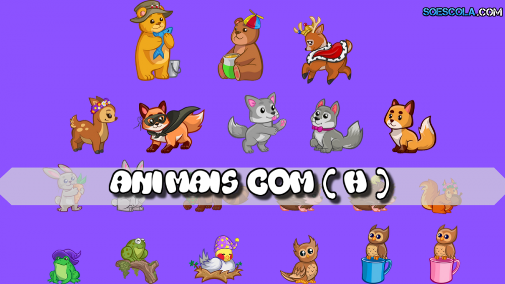 Animal com H
