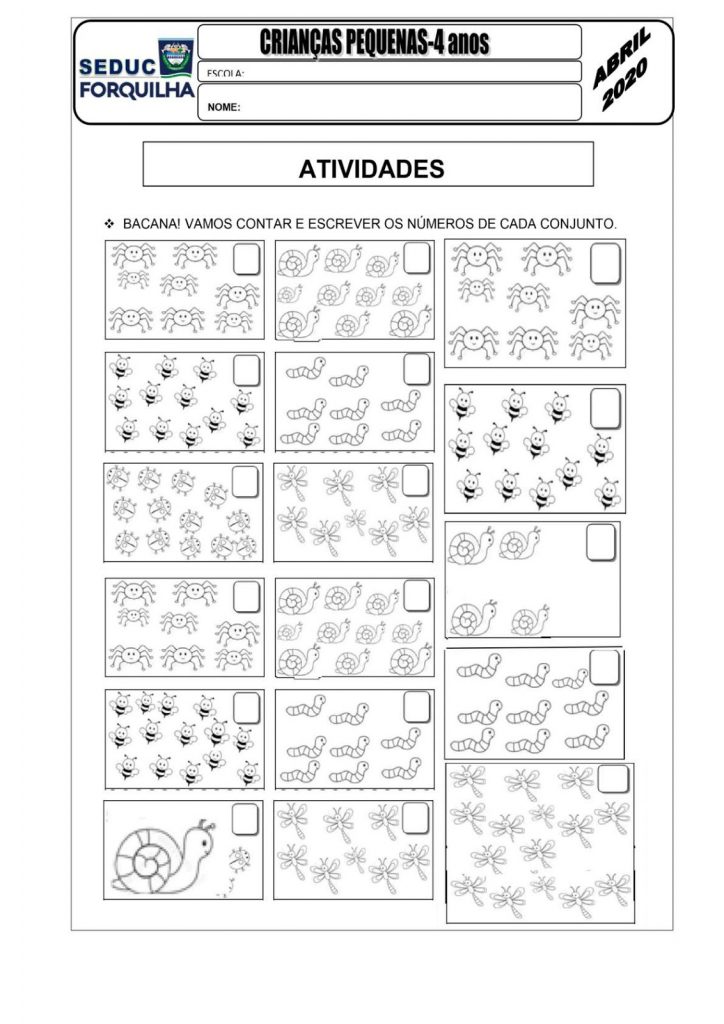Atividades Educação Infantil: Para imprimir - Folha 09