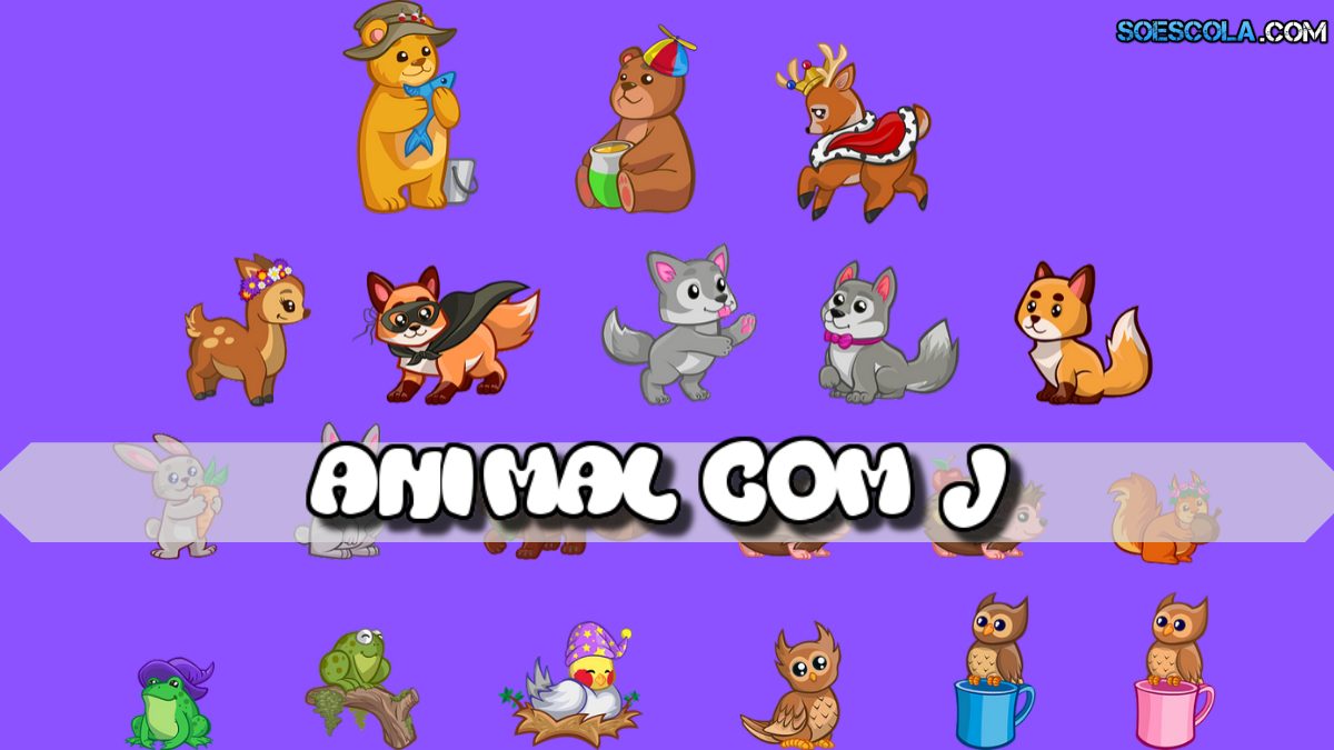 Animal com J - Lista de animais que começam com a letra J