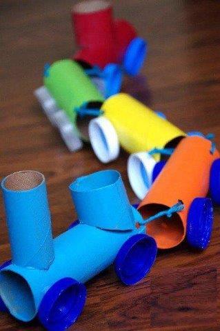 Ideias de rolo de papel reciclado - Imagem 02