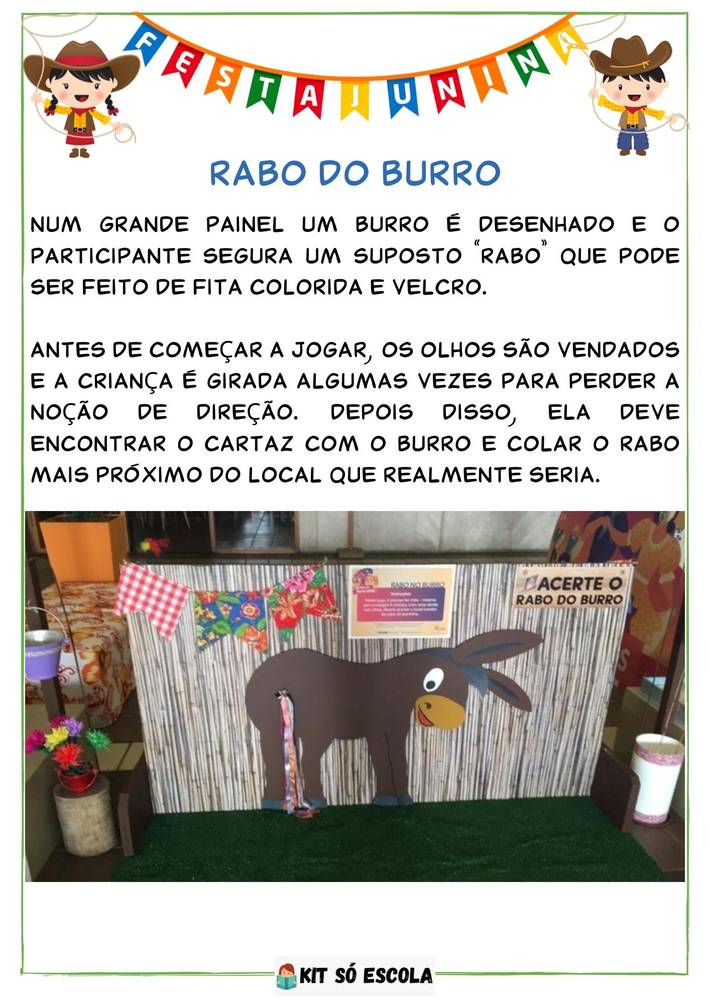 Rabo no burro – Printkids