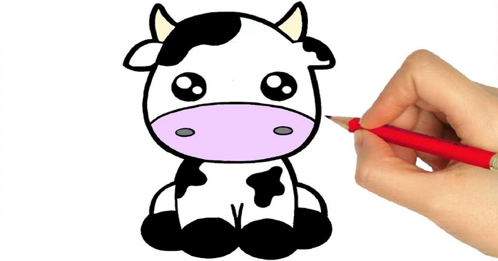 Desenhos de Vaca para Colorir e Imprimir