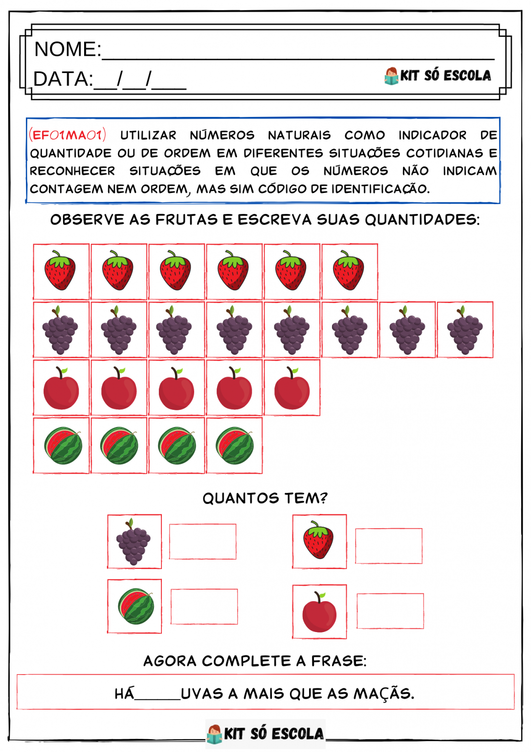 Atividades Matem Tica Ano Bncc S Escola