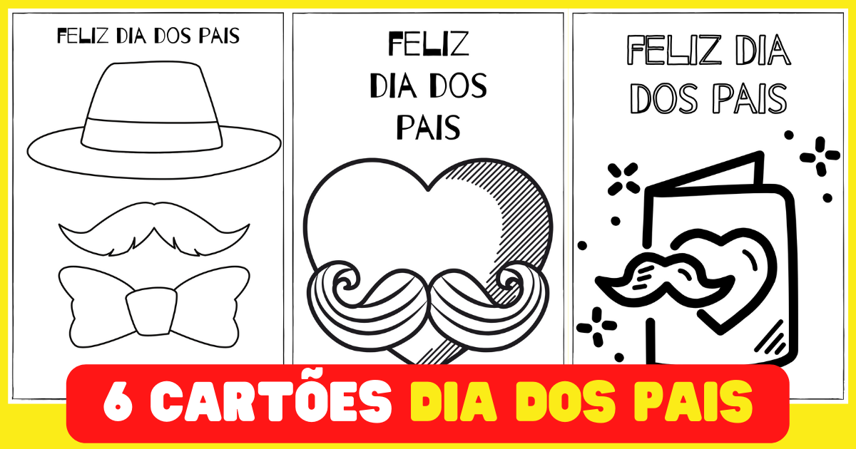 12 Desenhos Dia Dos Pais Para Colorir — SÓ Escola