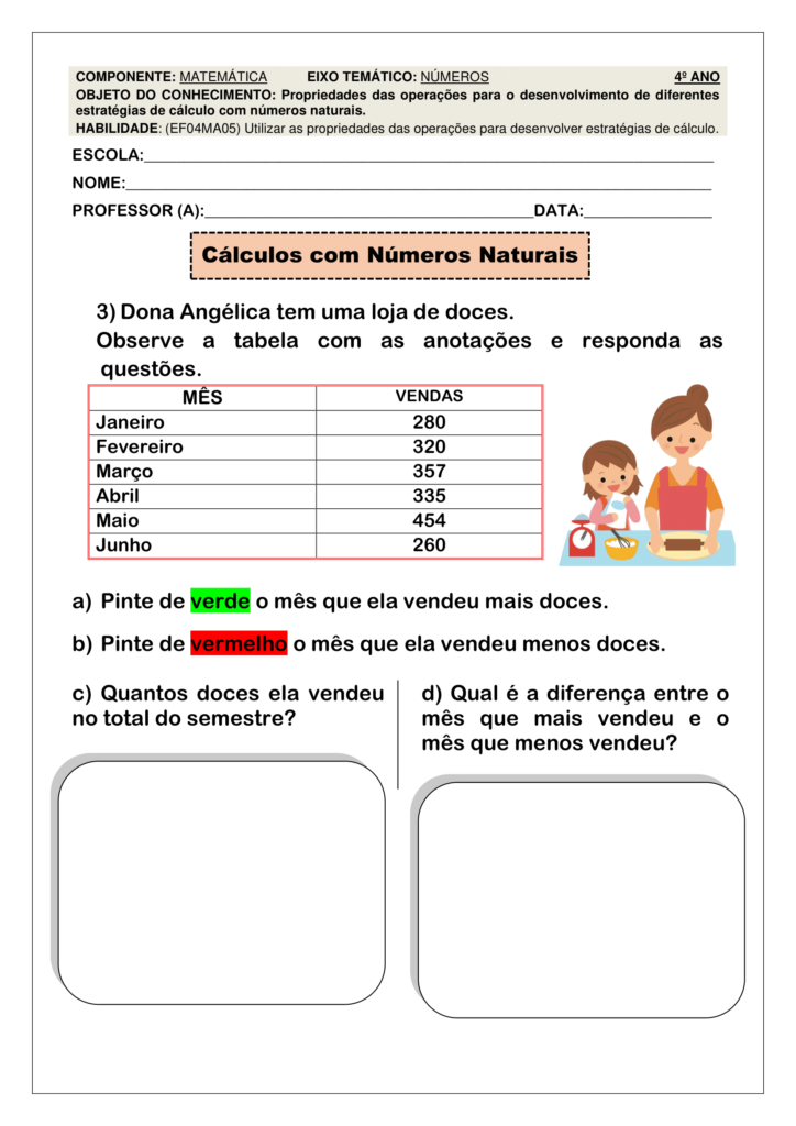 Atividades Matem Tica Ao Ano Bncc S Escola